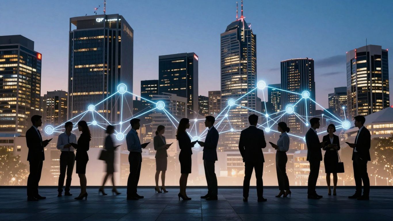 Australian business growth and lead generation visual.