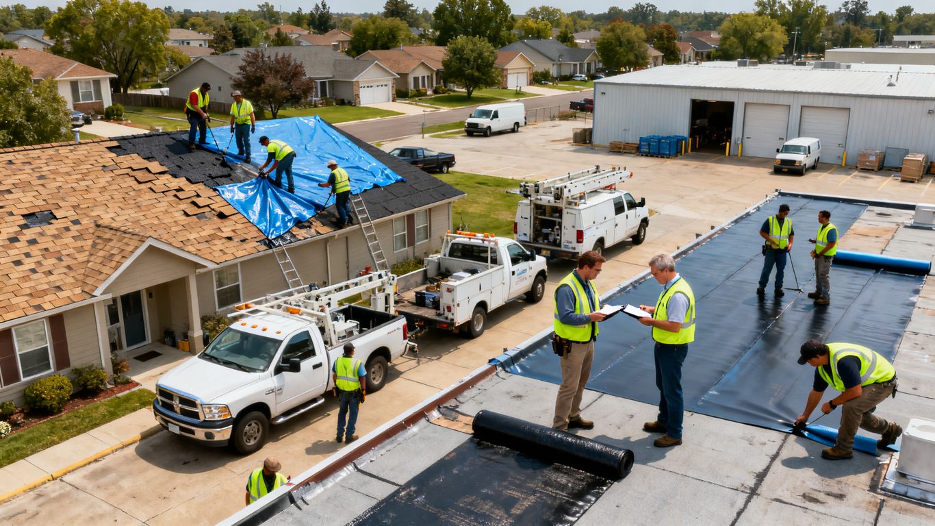 Performance Max for Roofers: How to Structure Asset Groups by Service Type