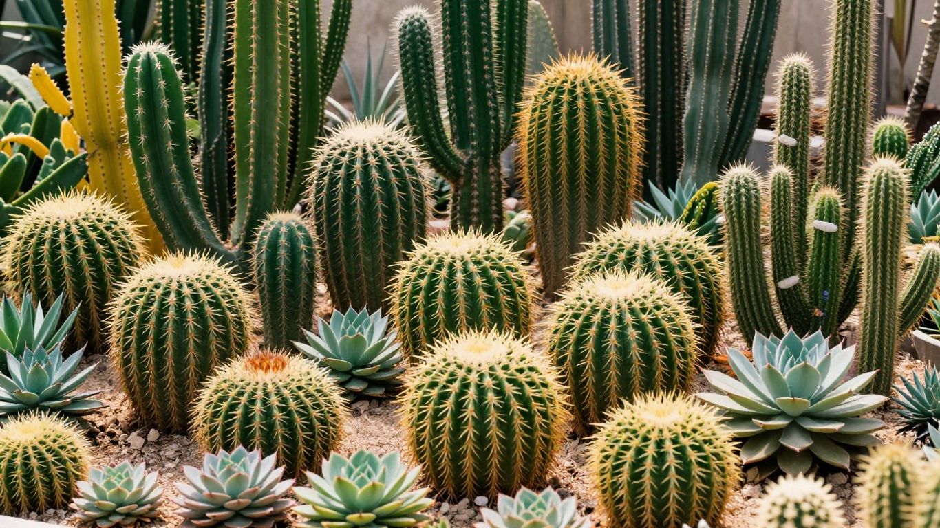 Cactus and tropical plants on sale this summer.