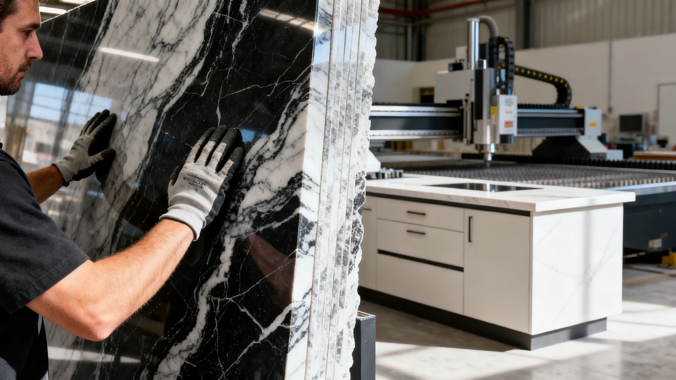 TikTok for Countertop Companies: The Fabrication Videos Getting 500K Views