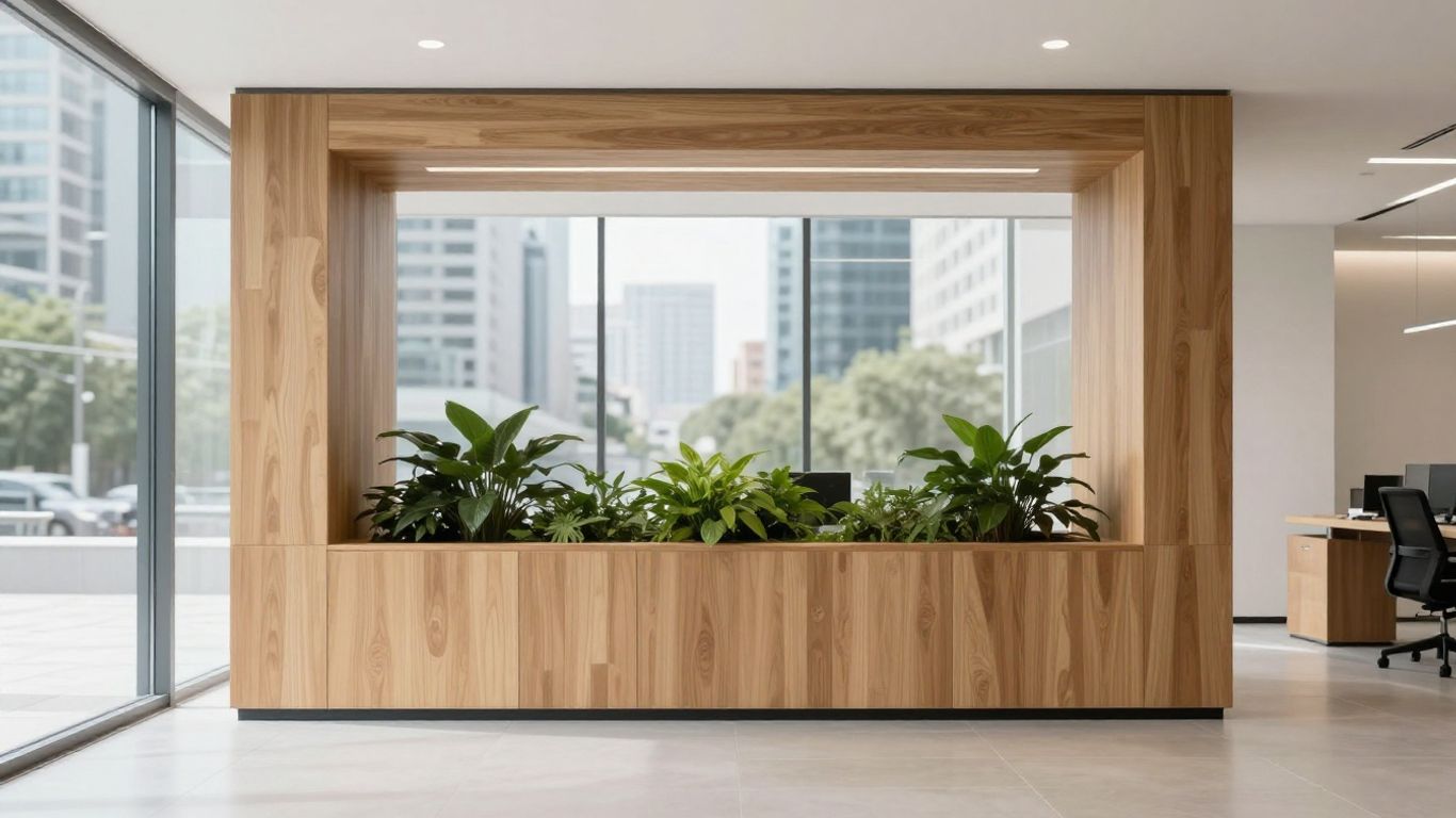 Modern office space for creative branding