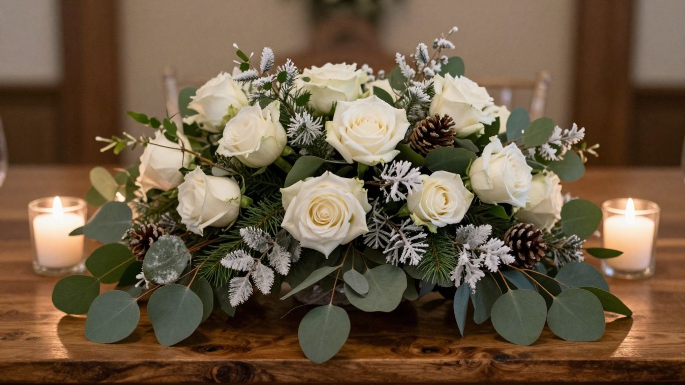Fleurs d'hiver élégantes