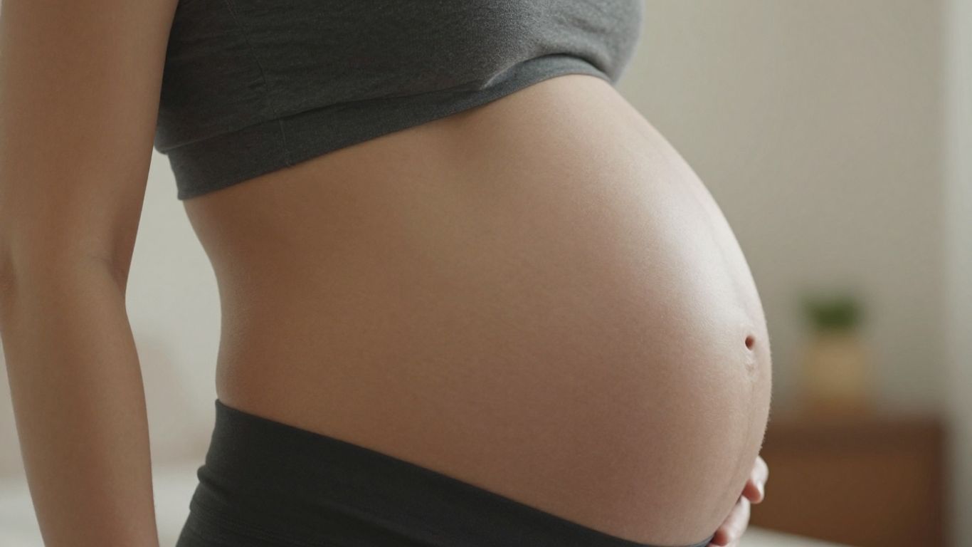 Bebé en desarrollo a las 33 semanas de embarazo.
