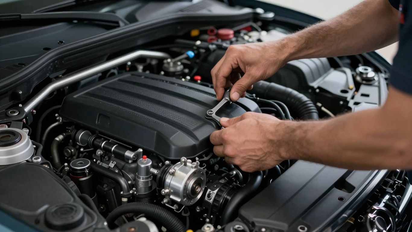 Audi engine repair by expert technicians.