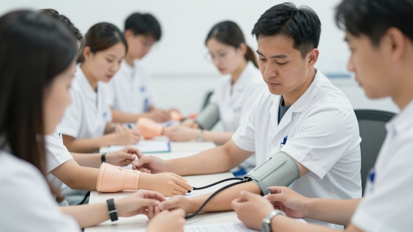 Hands-on clinical student training