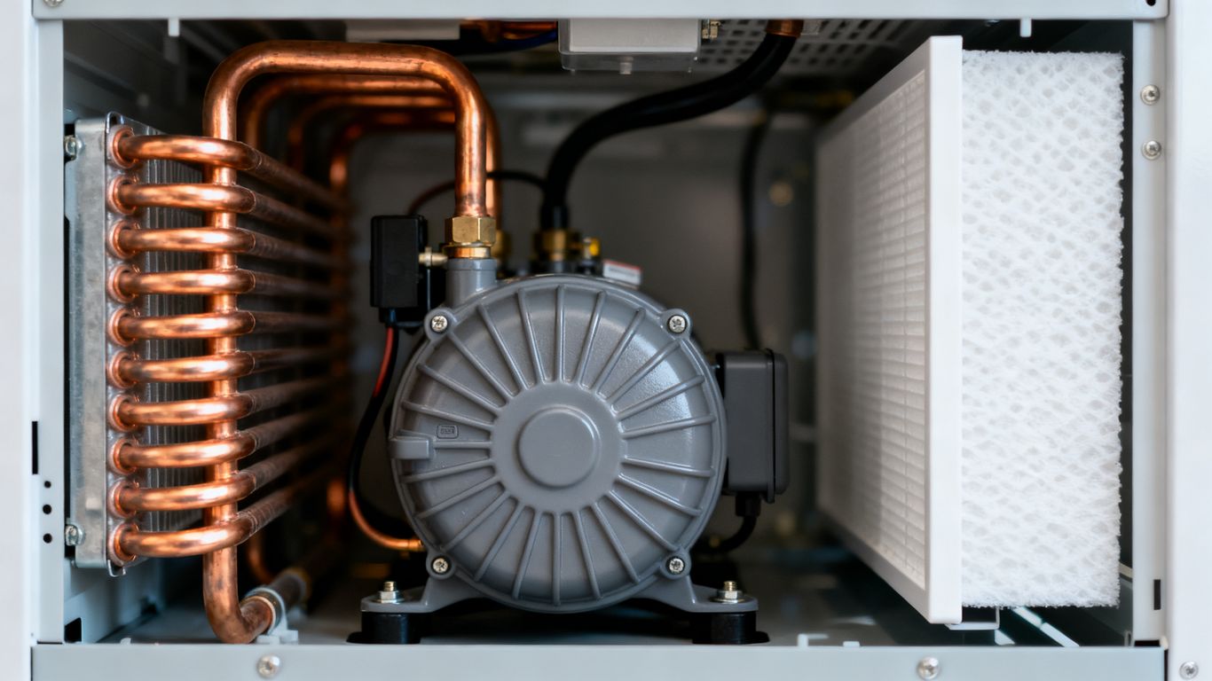 Technical components of ceiling units