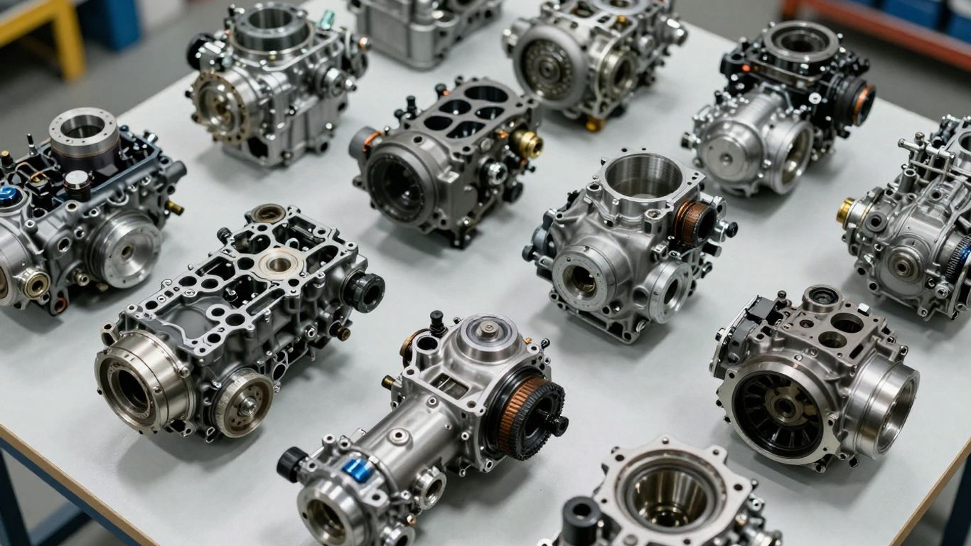 Suzuki car engines ready for delivery across Australia.