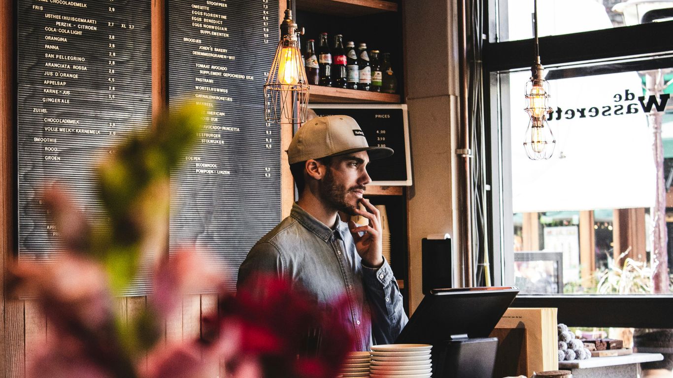 Service workflow in cafe