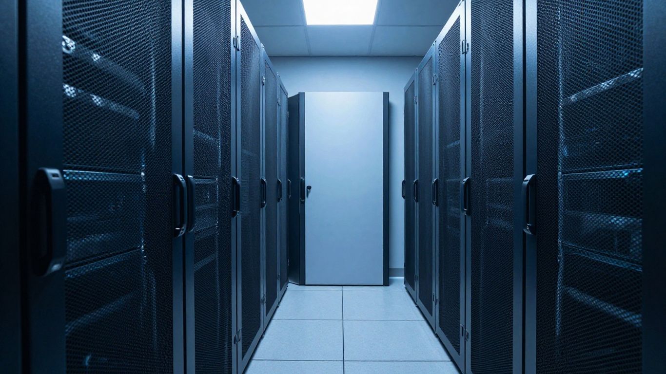 A clean studio shot of computing hardware