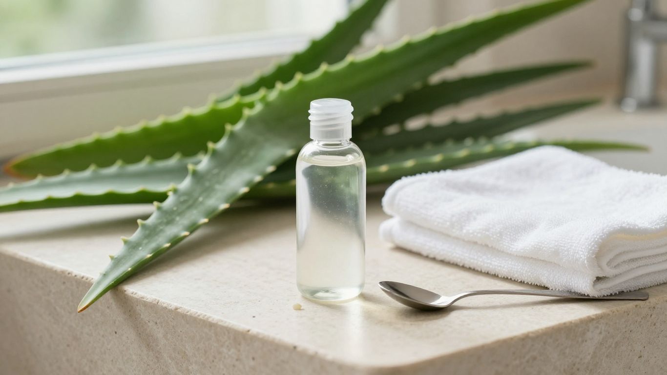 Ingredient bottle and botanical details