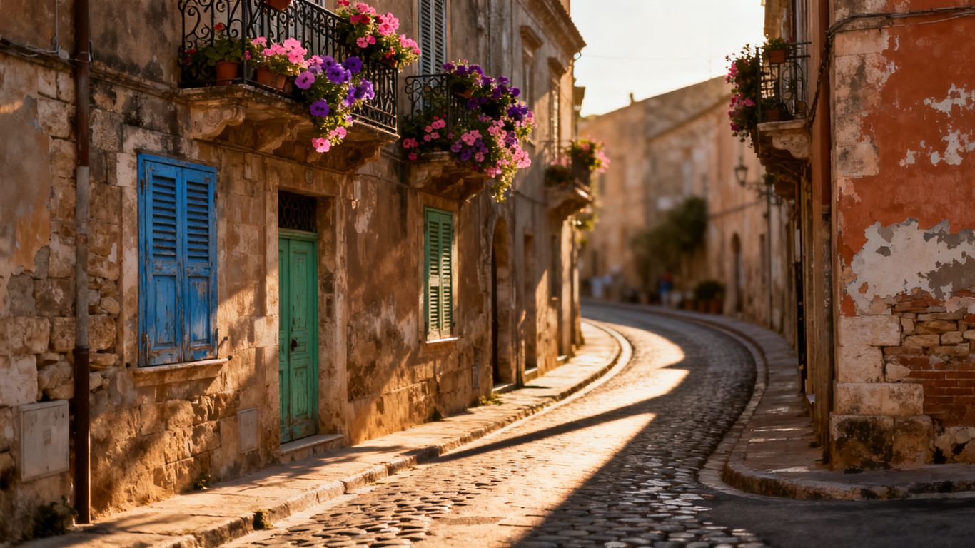 Vue des ruelles anciennes de Montpellier