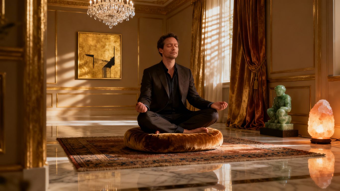 頂級企業家冥想,尋求好運