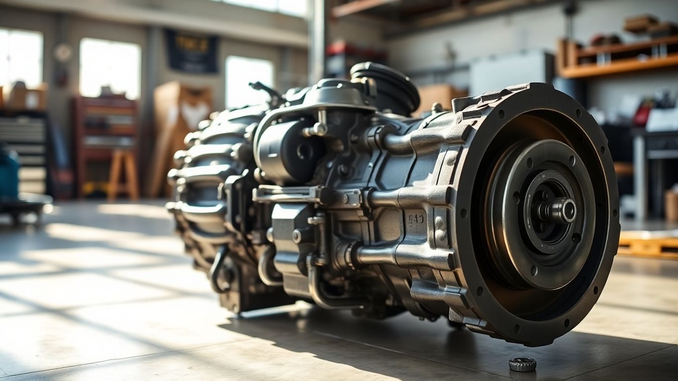 Toyota LandCruiser gearbox ready for installation