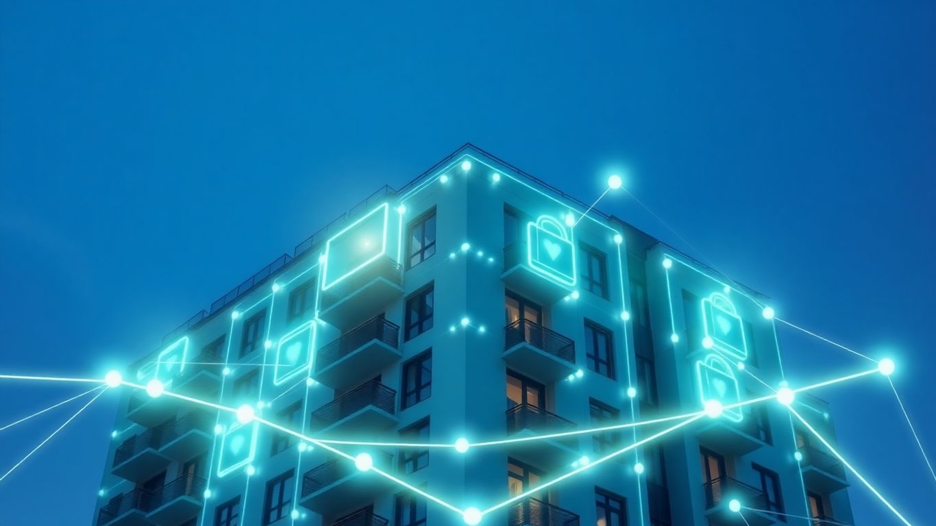 Blocuri blockchain securizează piața de închirieri.