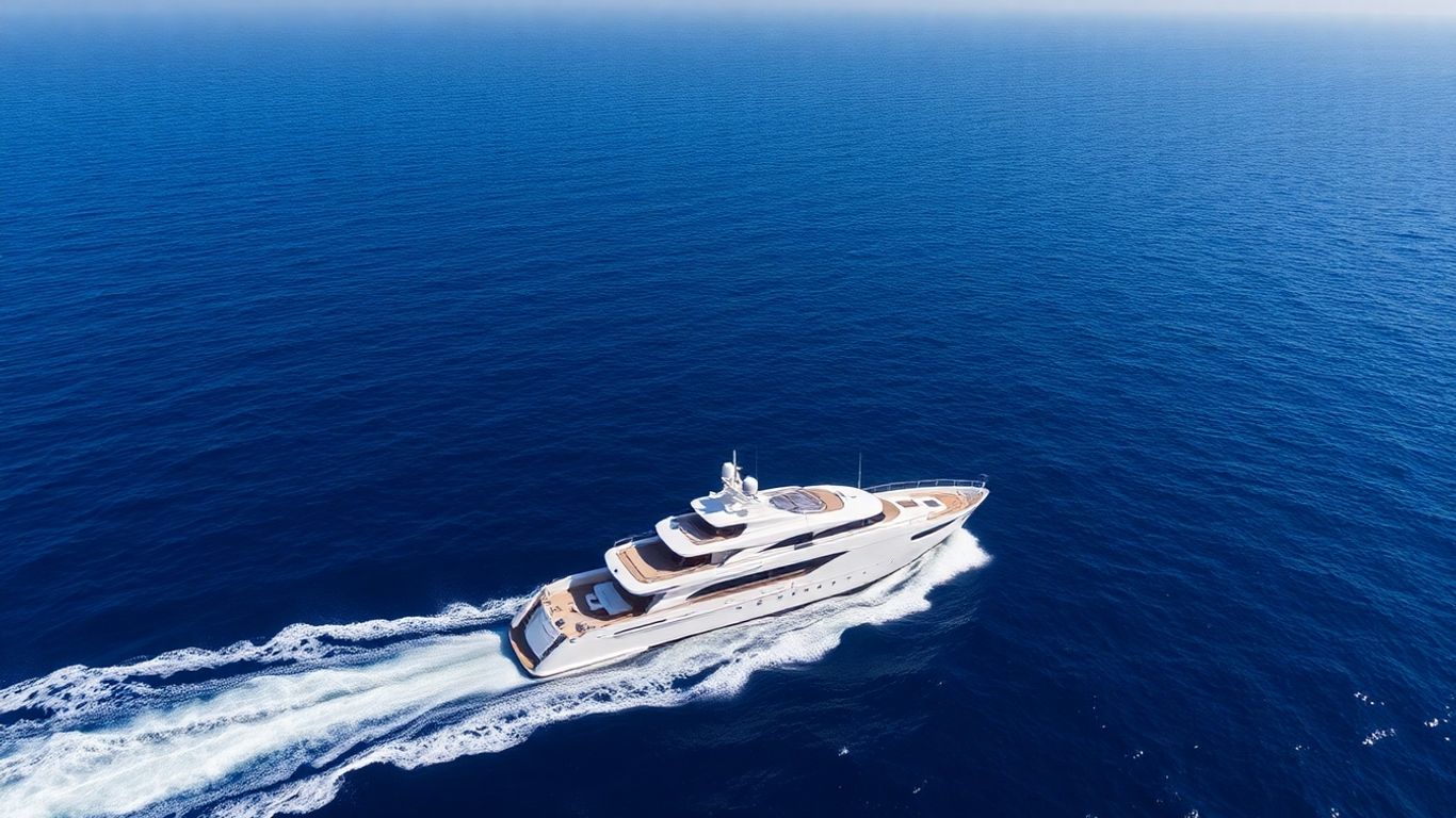 Arriva yacht sailing on the ocean