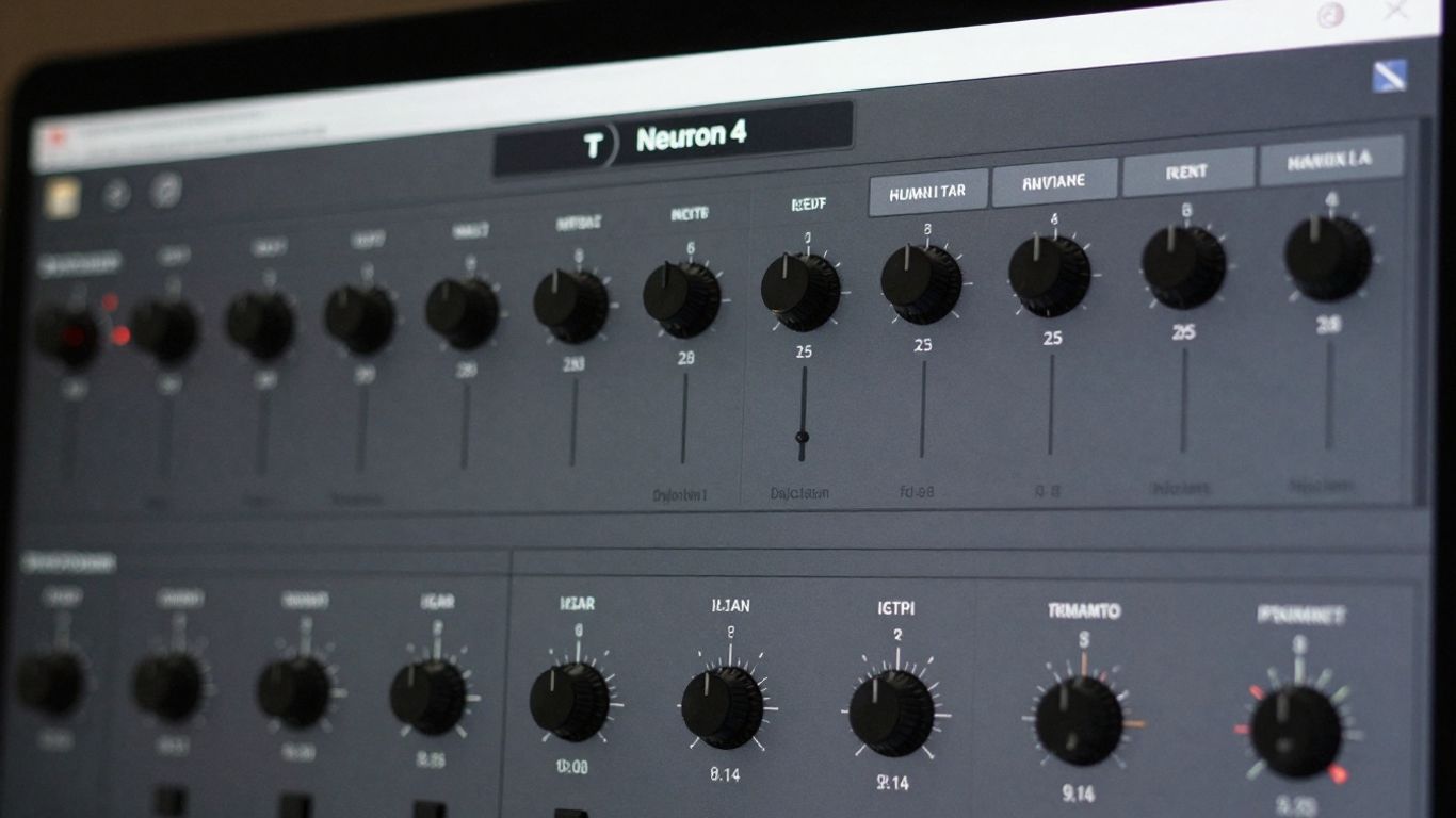 Izotope Neutron 4 plugin interface close-up