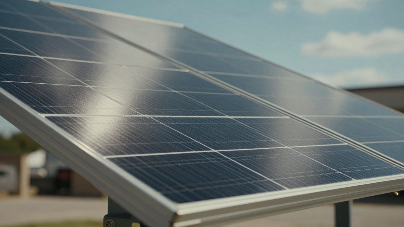 Pannello solare Longi Hi-MO 6 sotto il sole.