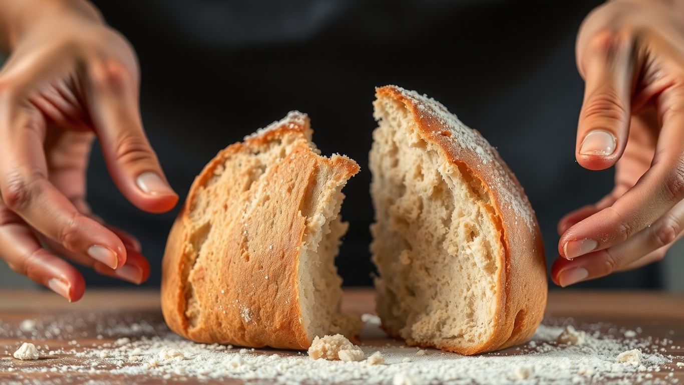Gluten-free bread falling apart in hands