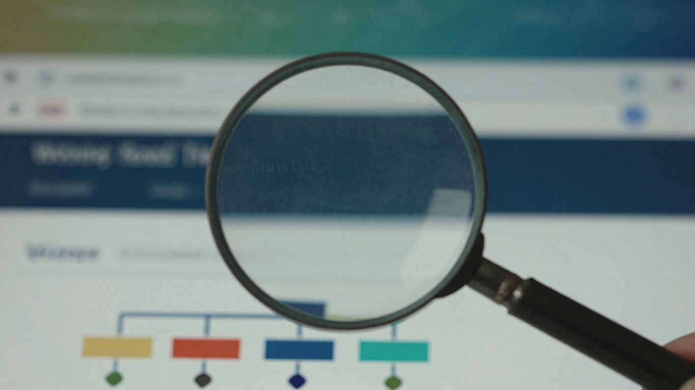 Loupe sur structure web pour audit SEO