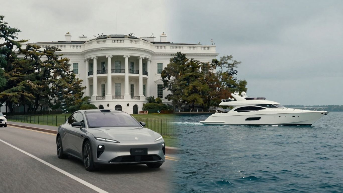 Electric car sales decline, luxury yachts benefit from subsidies.