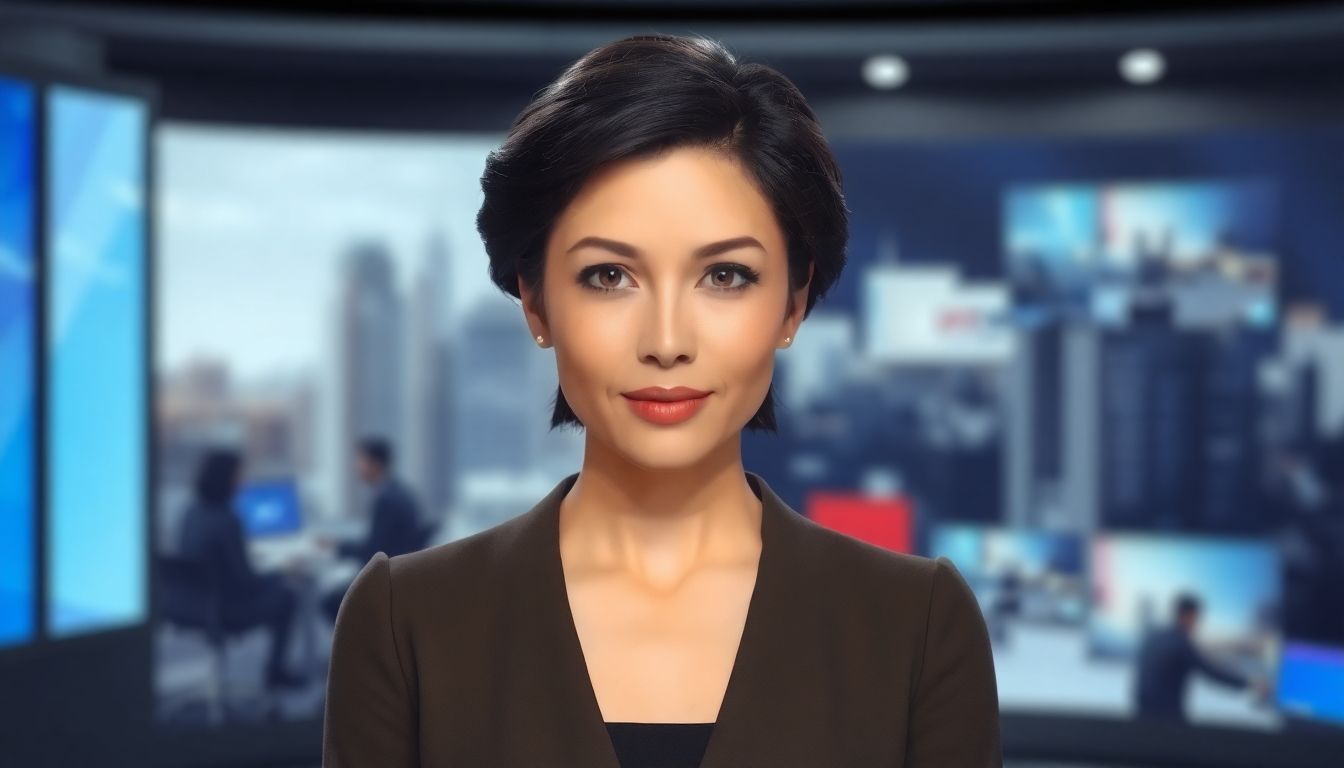 AI news anchor on Channel 4's Dispatches.