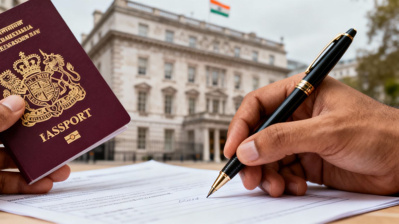 Indian Embassy Power of Attorney UK process
