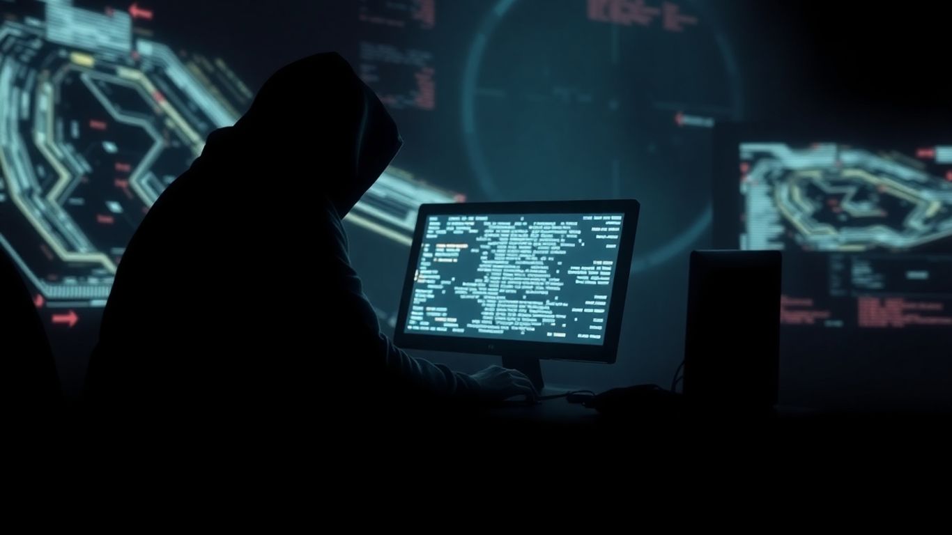 ภาพนักพัฒนาซอฟต์แวร์กำลังทำงานบนคอมพิวเตอร์