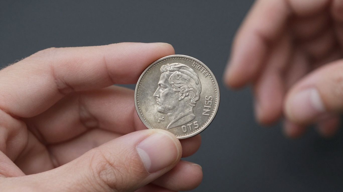 Silver coin transaction in San Antonio