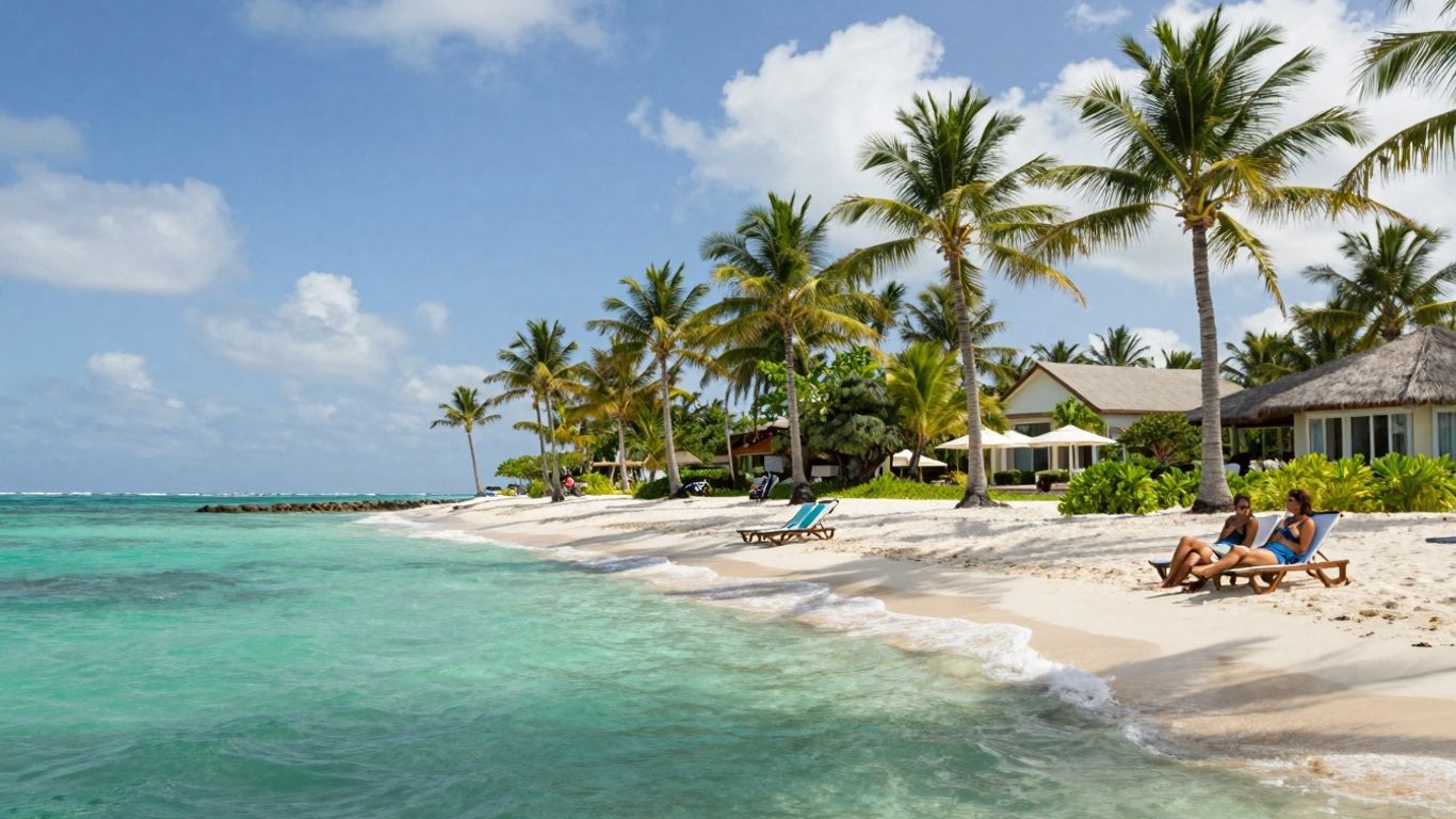 Expedia all-inclusive tropical beach resort getaway