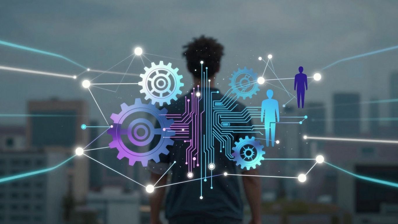 n8n AI agent workflow infographic