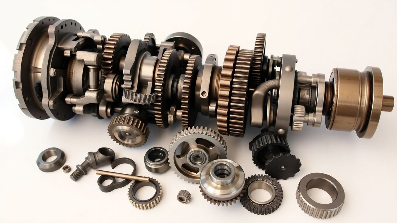 Manual gearbox components