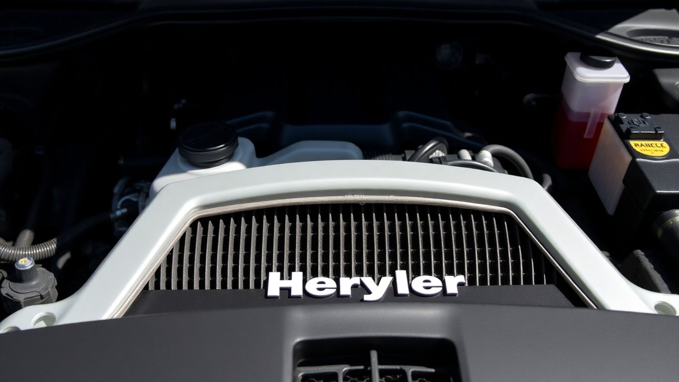 Chrysler engine cooling system components