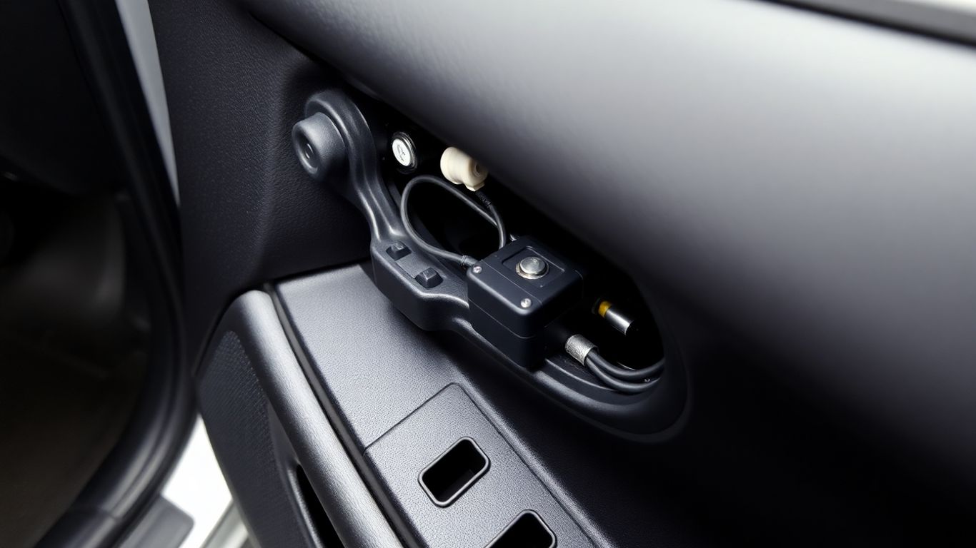 Mazda door lock actuator mechanism and wiring