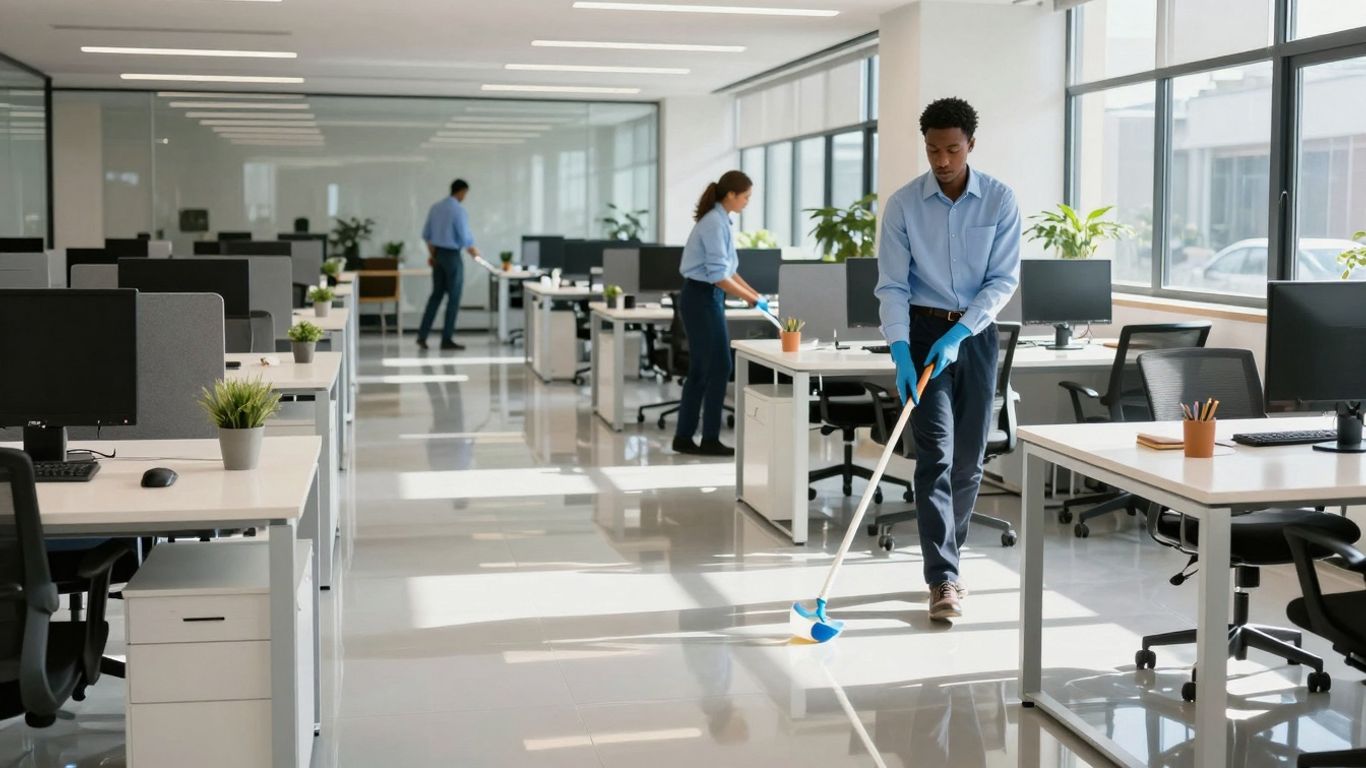 Profesionálne upratovanie kancelárskych priestorov