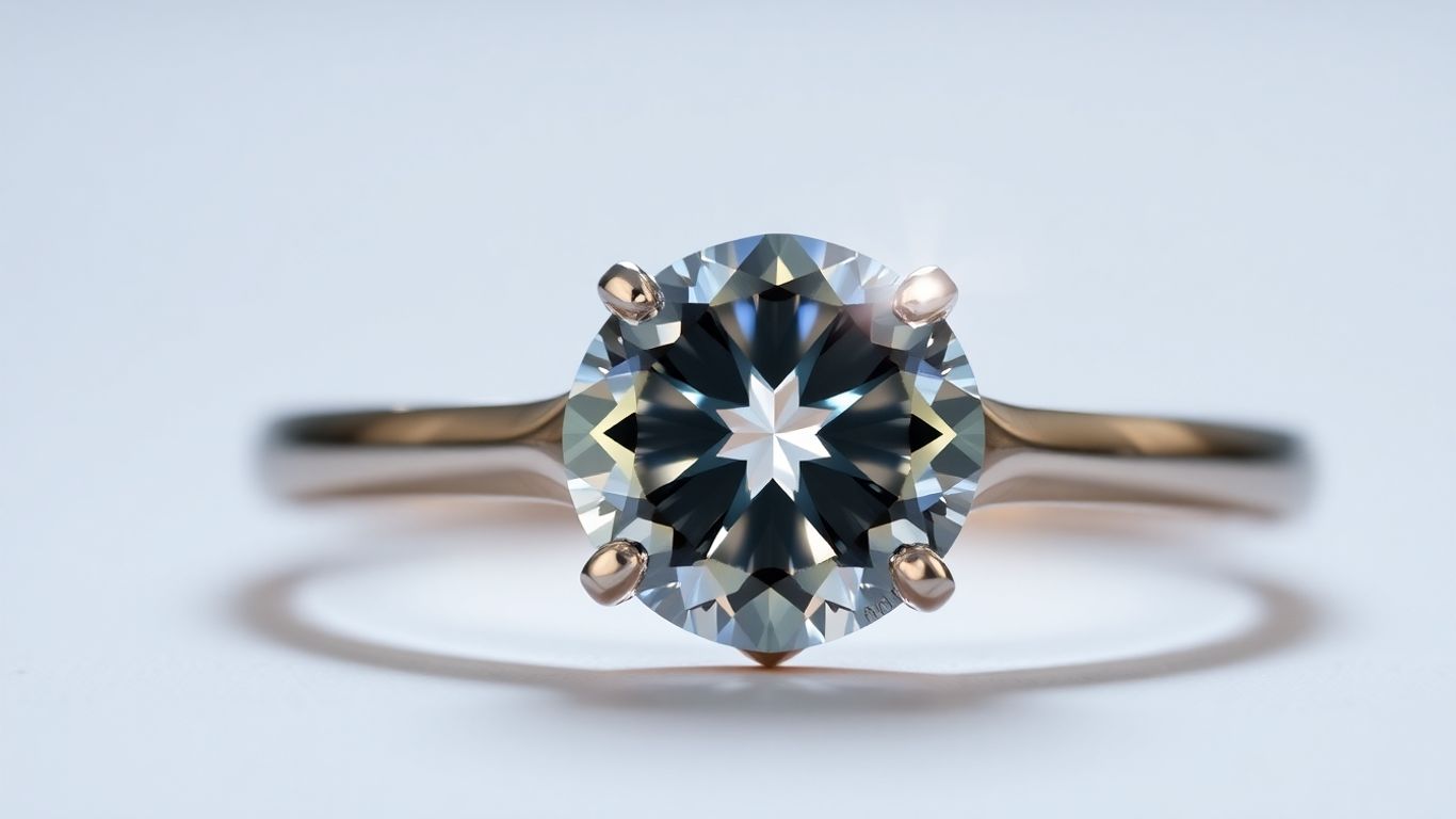 Sparkling moissanite wedding ring