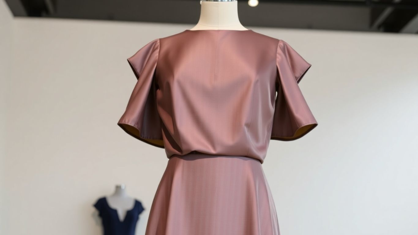 Elegantes formelles Midikleid mit Ärmeln