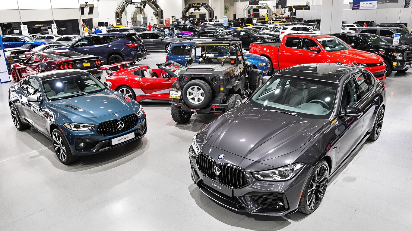 Sleek new cars at the OKC Auto Show.