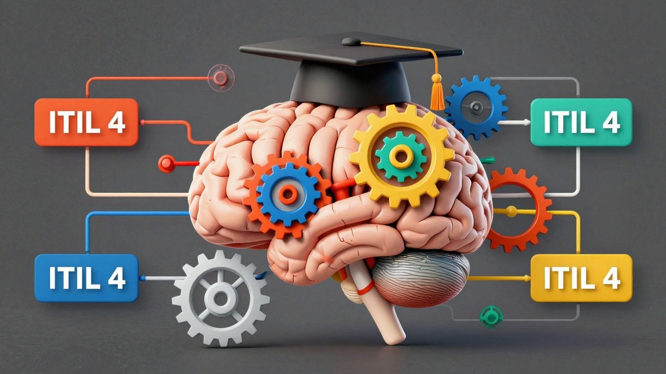 ITIL 4 Foundation exam preparation infographic