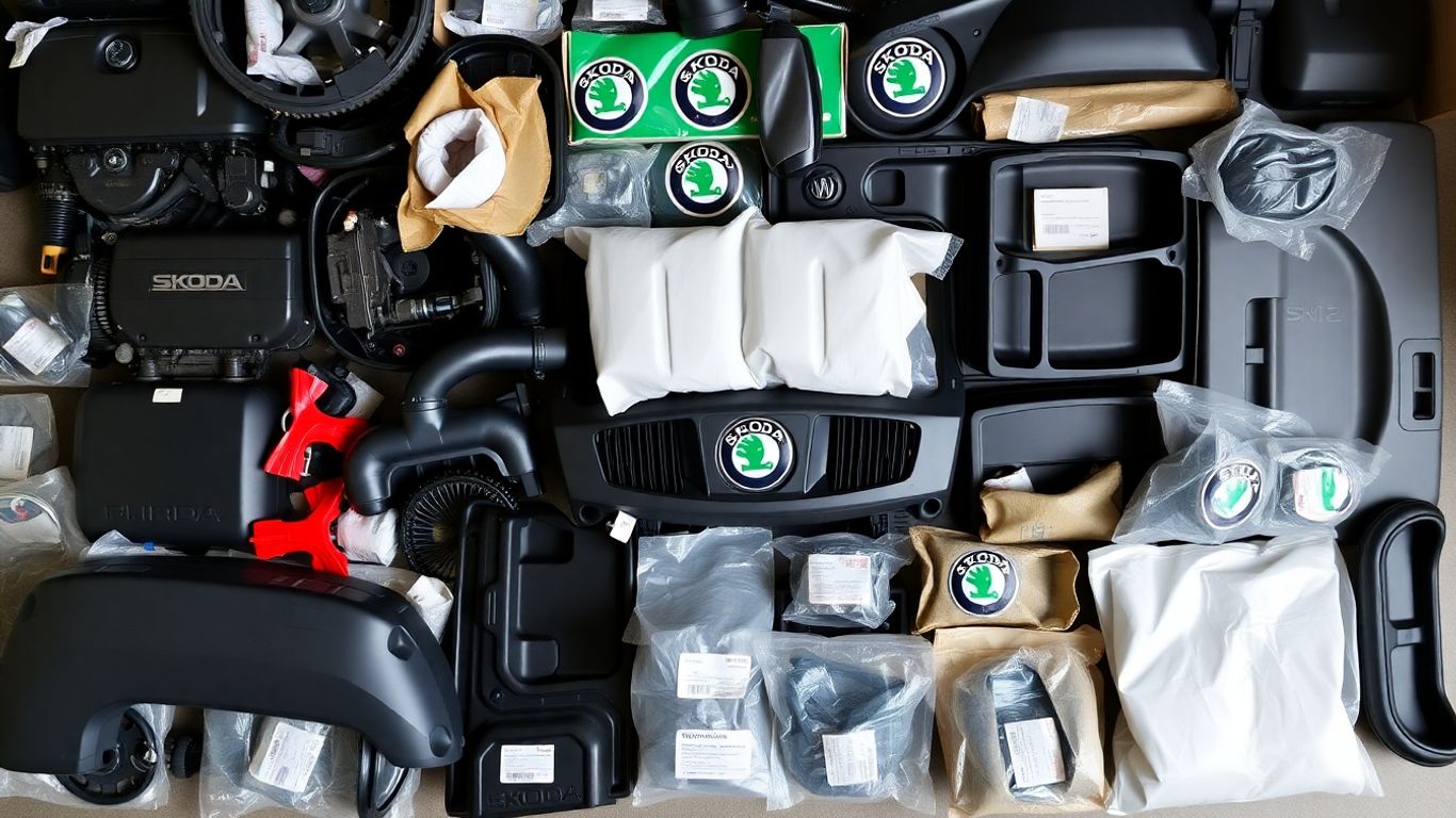 Skoda car parts: genuine and aftermarket options.