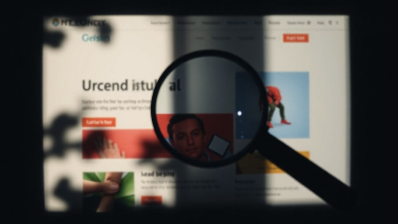 Website design with hidden SEO flaws