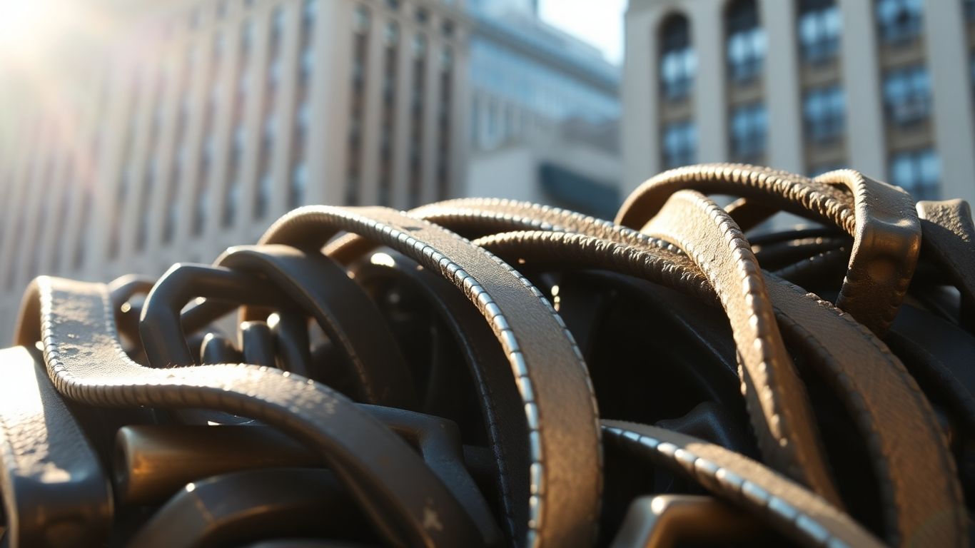 Diverse bonds with sunlight glinting.