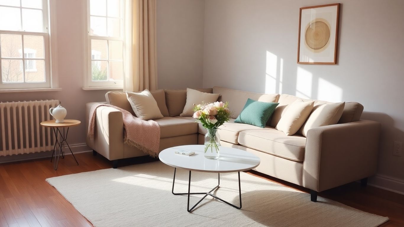 Chic and affordable Airbnb living room decor ideas.