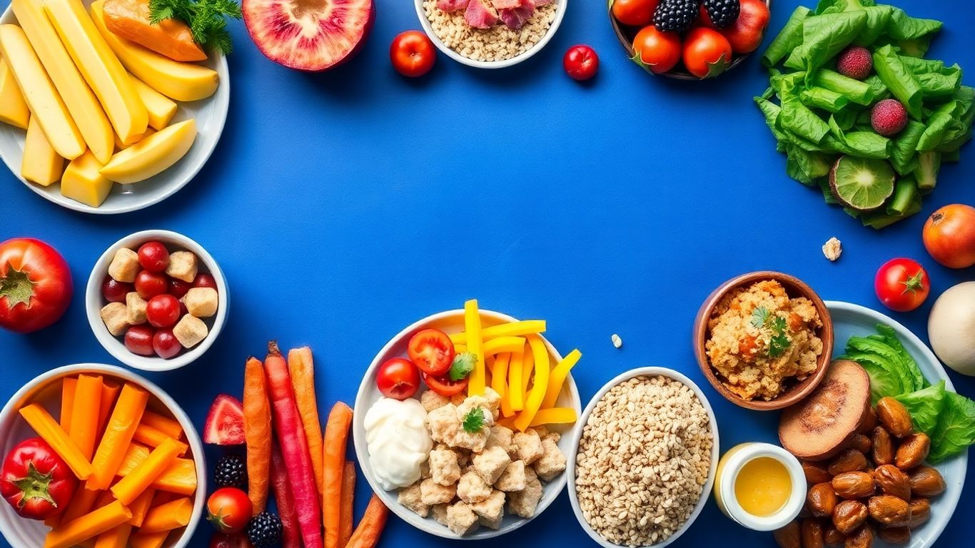Healthy low-sugar meals for Day 4.
