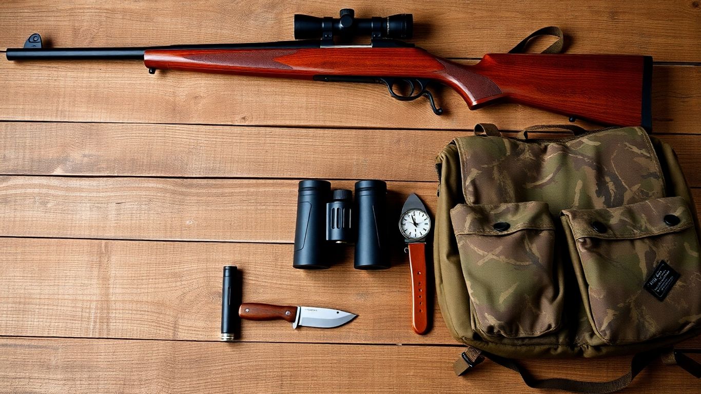 Hunting gear for a successful trip