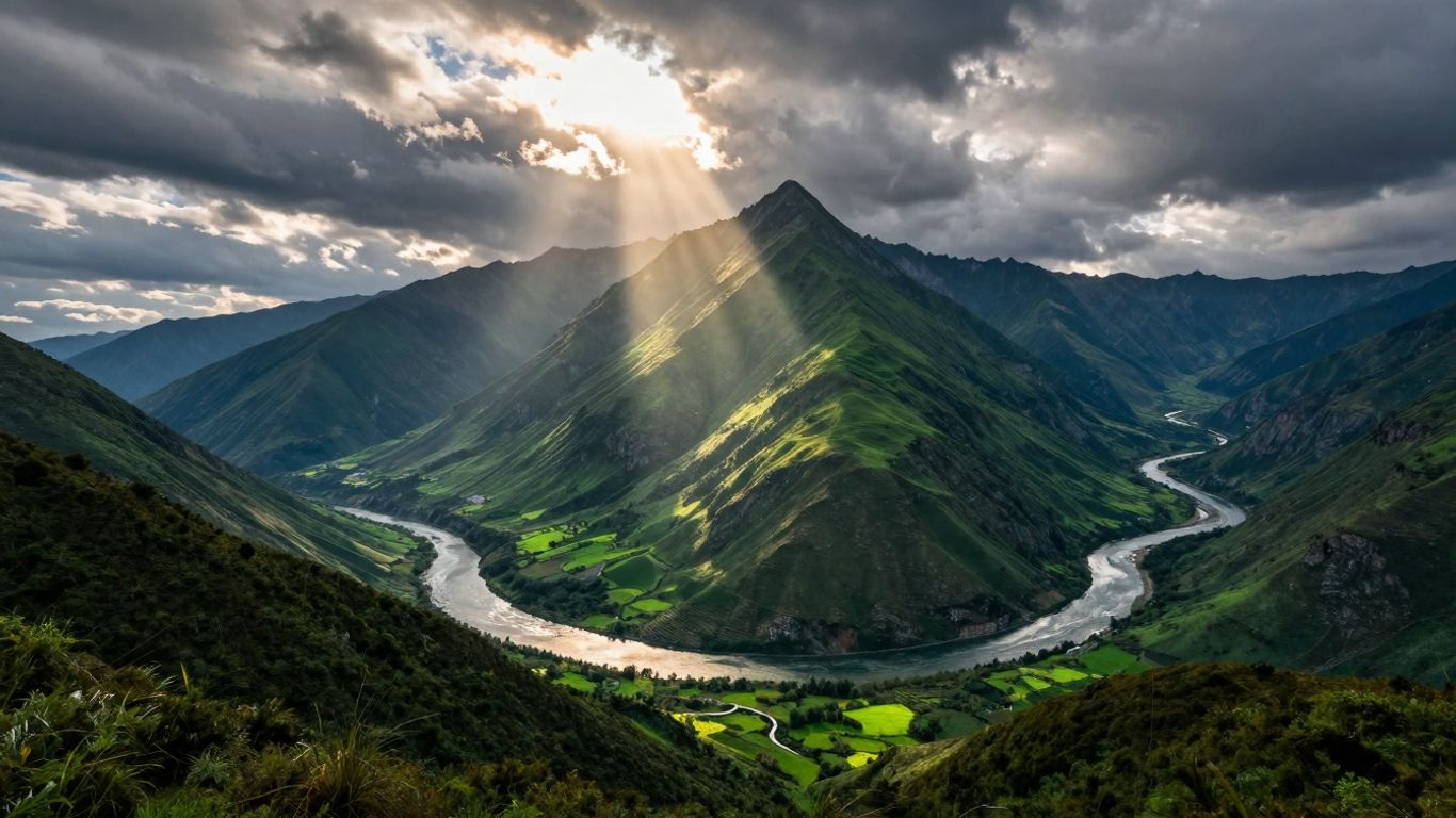 Luminar Neo AI fotobewerking landschap