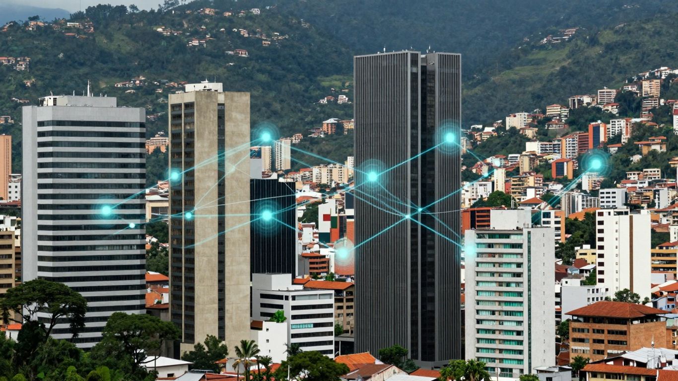 Colombian business growth with digital communication