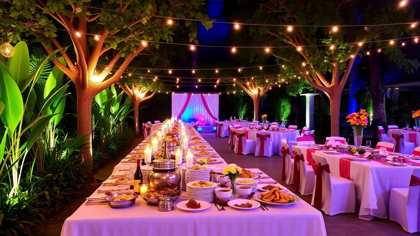 จัดเลี้ยง เชียงใหม่ อาหารไทย บรรยากาศงานอีเวนต์