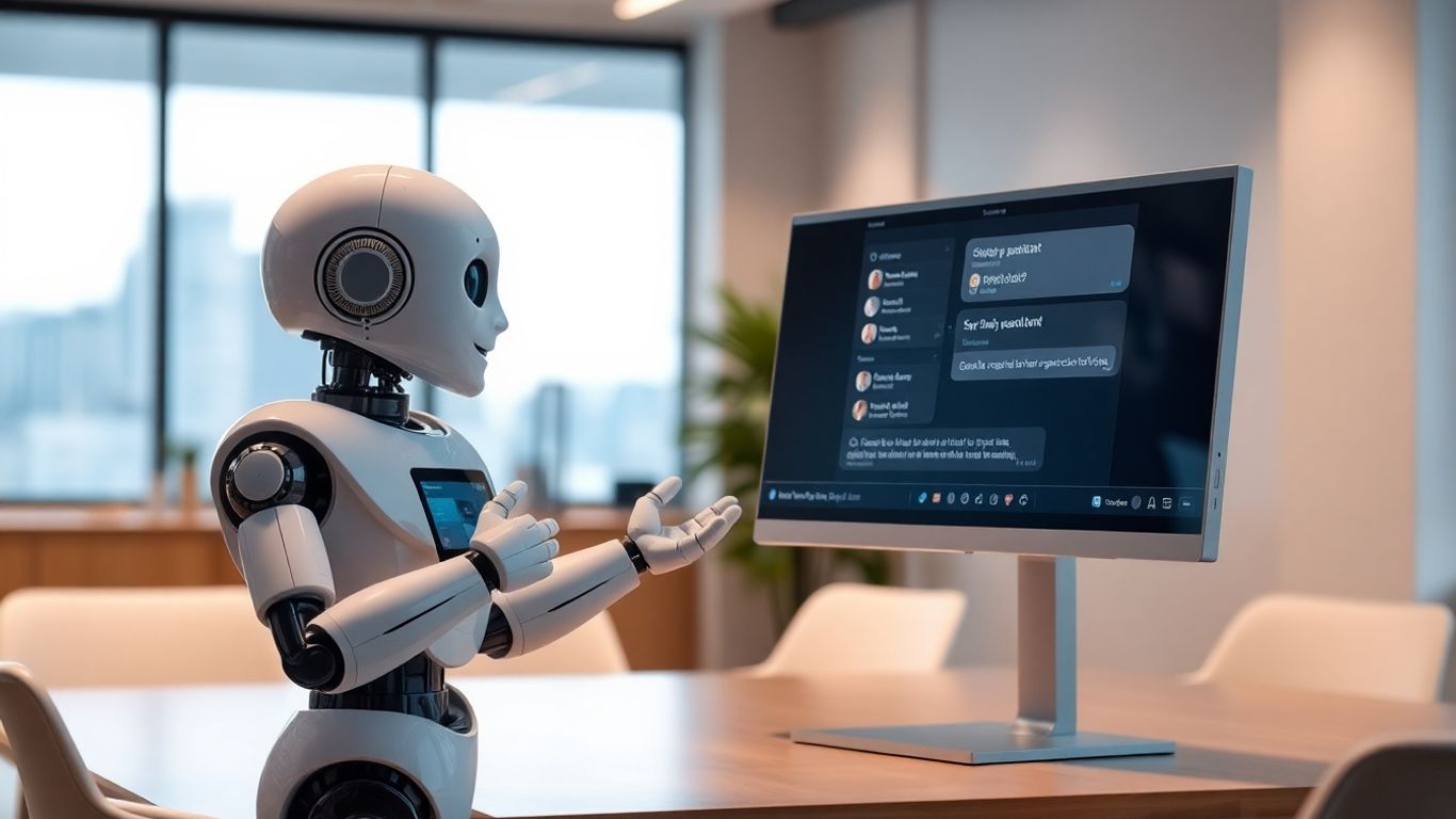 หุ่นยนต์ AI ช่วยตอบแชทลูกค้า