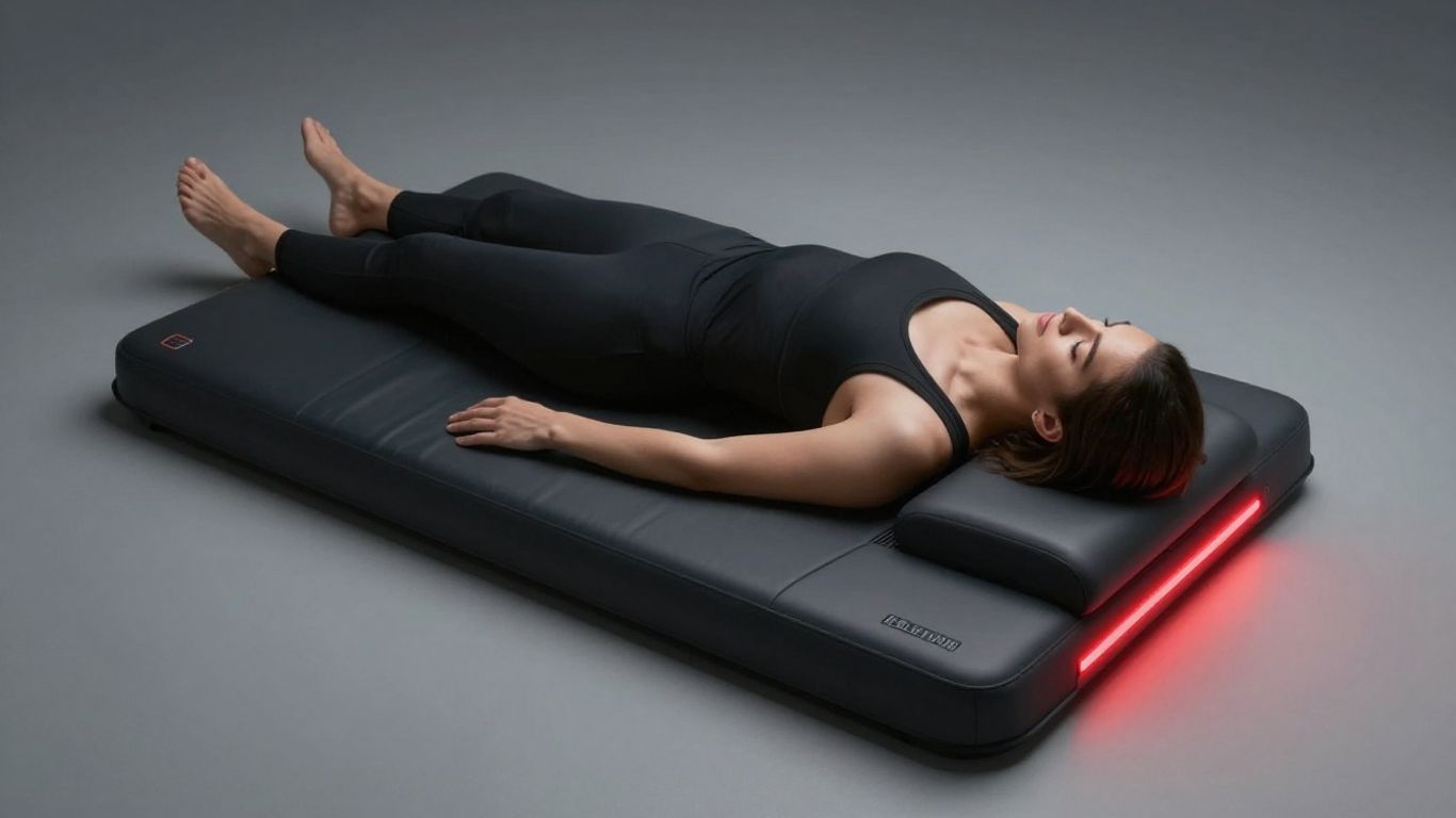Hooga PEMF mat with infrared heat for relaxation