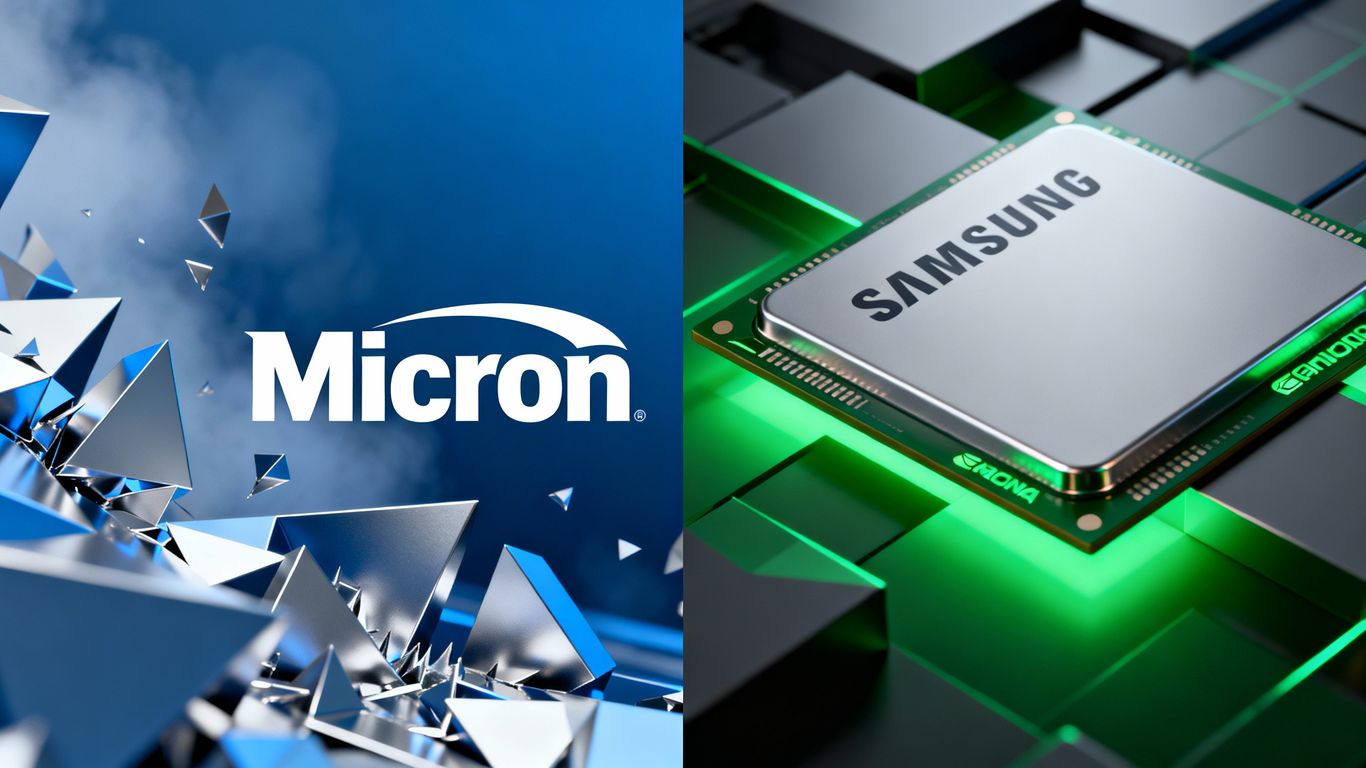 Micron vs Samsung HBM chips with Nvidia
